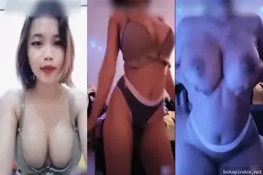 QueenBee Indo Pamer Toket Gede Tubuh Ramping Basah